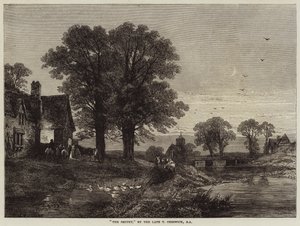 De Smidse door Thomas Creswick